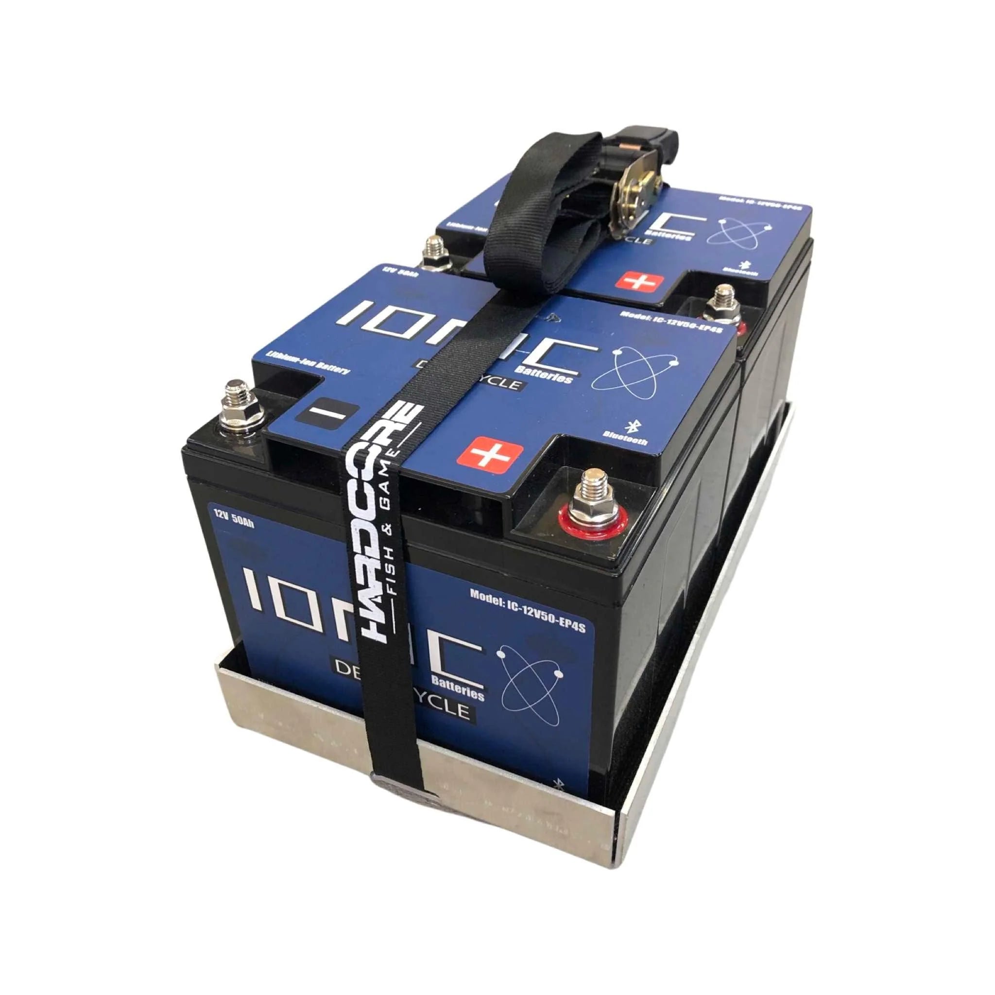 Ionic 12V 50Ah/60Ah Two Battery Tray