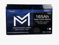 12v 165Ah Bluetooth Deep cycle lithium battery