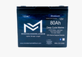 12v 80Ah Bluetooth Deep Cycle Lithium Marine Battery