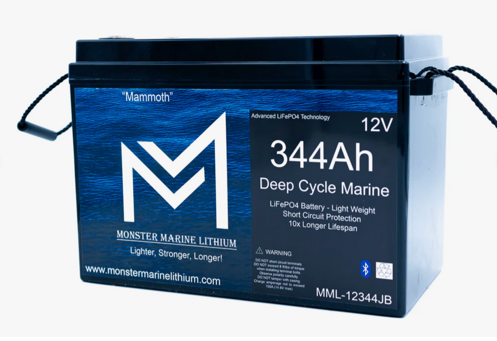 12v 344Ah Lithium Deep cycle MML-12344B Bluetooth