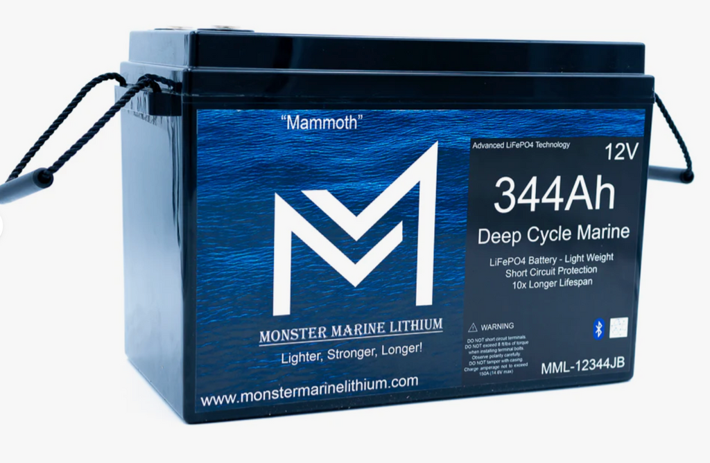 12v 344Ah Lithium Deep cycle MML-12344B Bluetooth