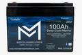 24V 100Ah Lithium Marine Trolling Motor Battery "Goliath" - Bluetooth