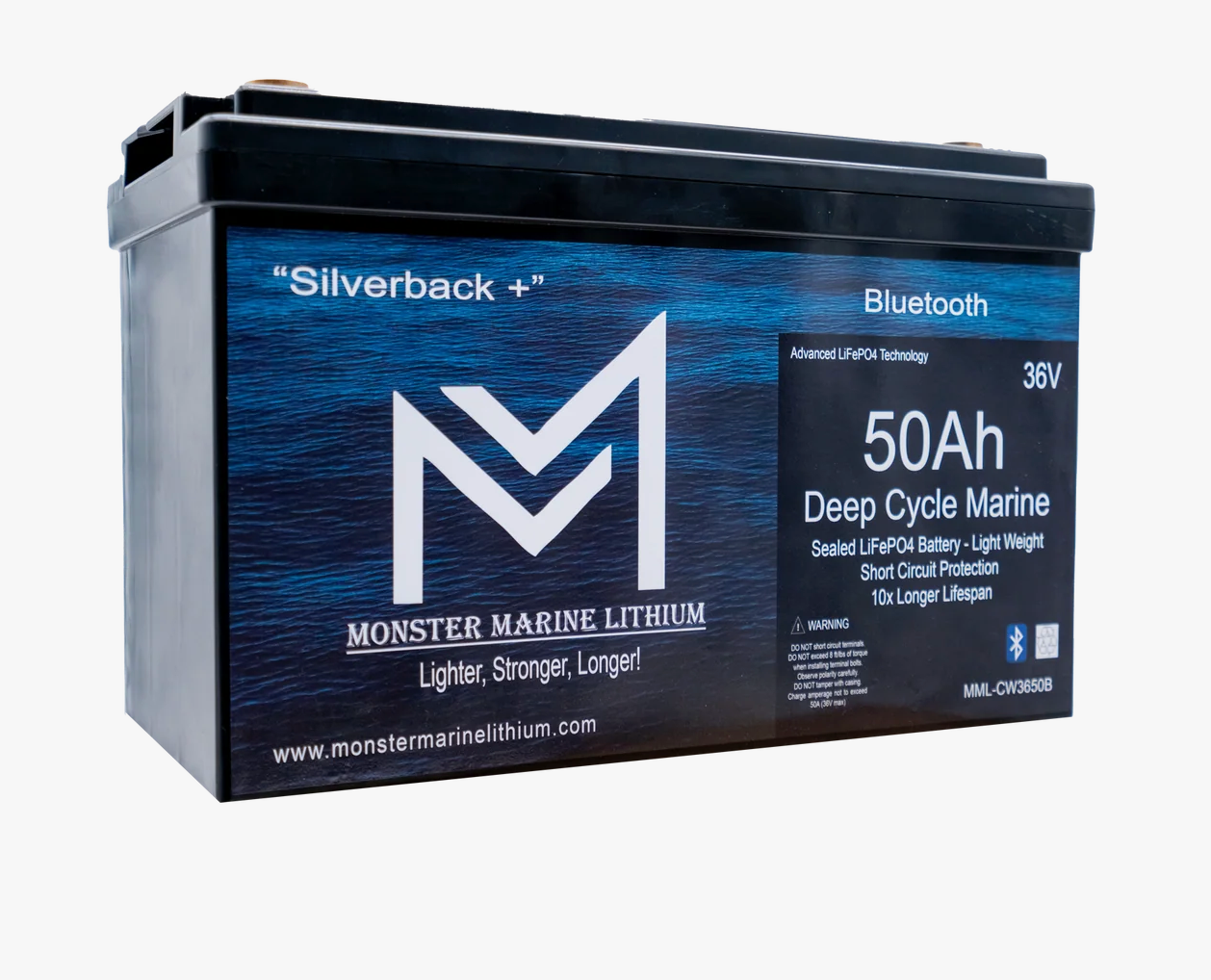 36V 50Ah Trolling Battery Bluetooth MML-3650BT